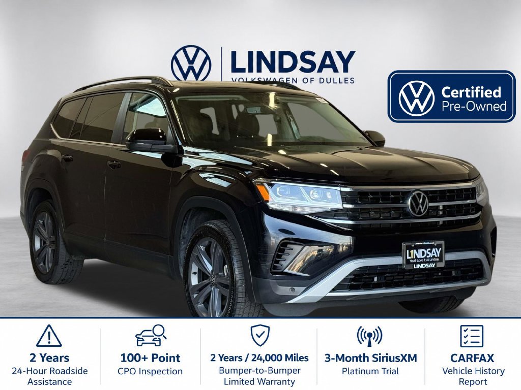 Used 2021 Volkswagen Atlas SE AWD/4WD image 1