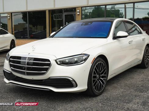 Used 2021 Mercedes-Benz S 580 4MATIC Sedan image 3