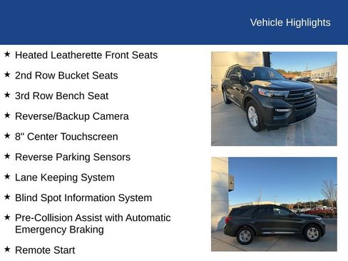 Certified 2023 Ford Explorer XLT w/ Equipment Group 202A image 32