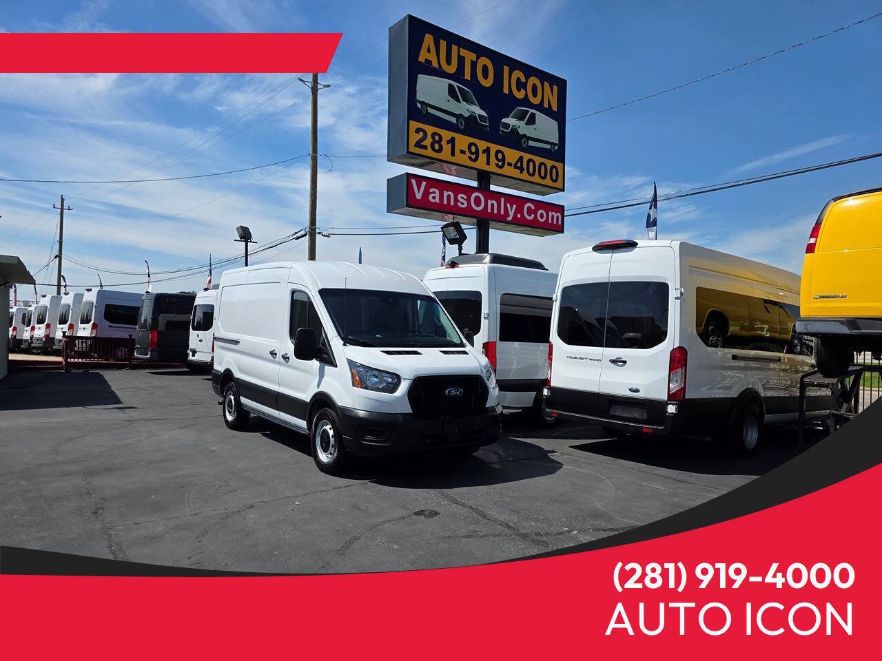 Used 2023 Ford Transit 150 Medium Roof RWD image 1