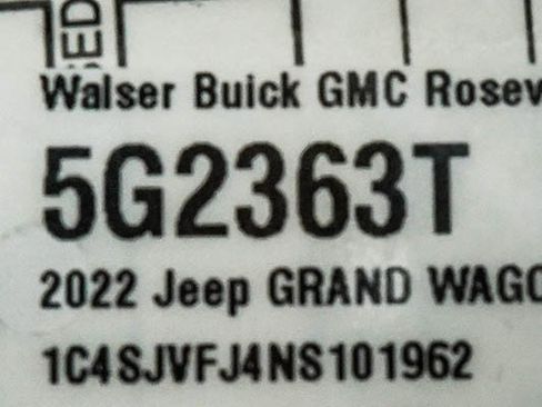 Used 2022 Jeep Grand Wagoneer Series II w/ Convenience Group III AWD/4WD image 28