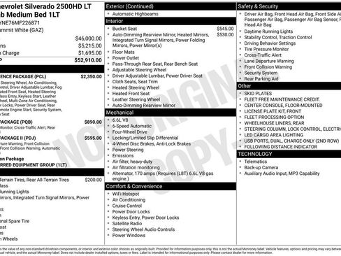 Used 2021 Chevrolet Silverado 2500 LT w/ Convenience Package image 14