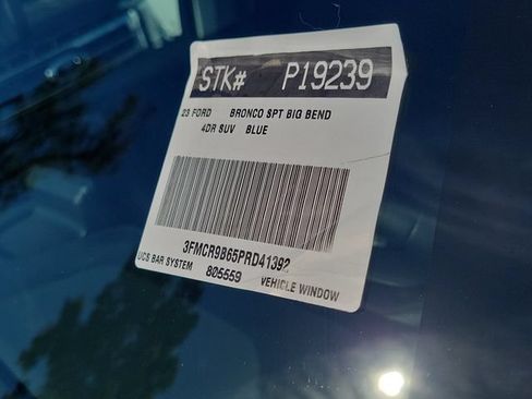 Certified 2023 Ford Bronco Sport Big Bend w/ Convenience Package AWD/4WD image 29