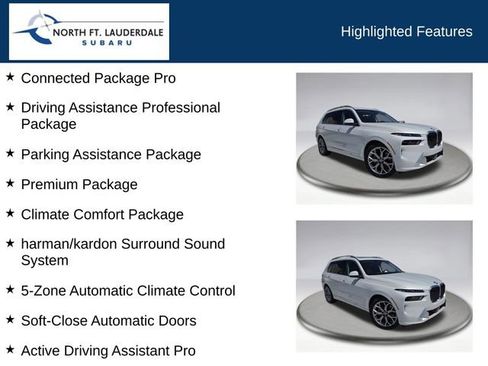 Used 2023 BMW X7 xDrive40i w/ Premium Package AWD/4WD image 7
