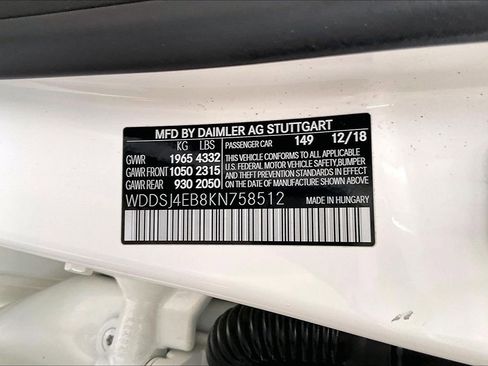 Used 2019 Mercedes-Benz CLA 250 CLA 250 Coupe image 7