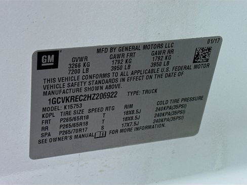 Used 2017 Chevrolet Silverado 1500 LT w/ All Star Edition image 38