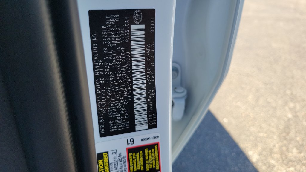 Used 2026 Toyota Camry LE FWD image 22