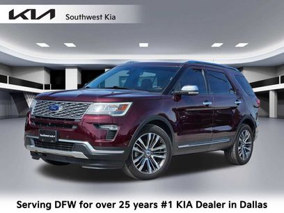 Used 2018 Ford Explorer Platinum