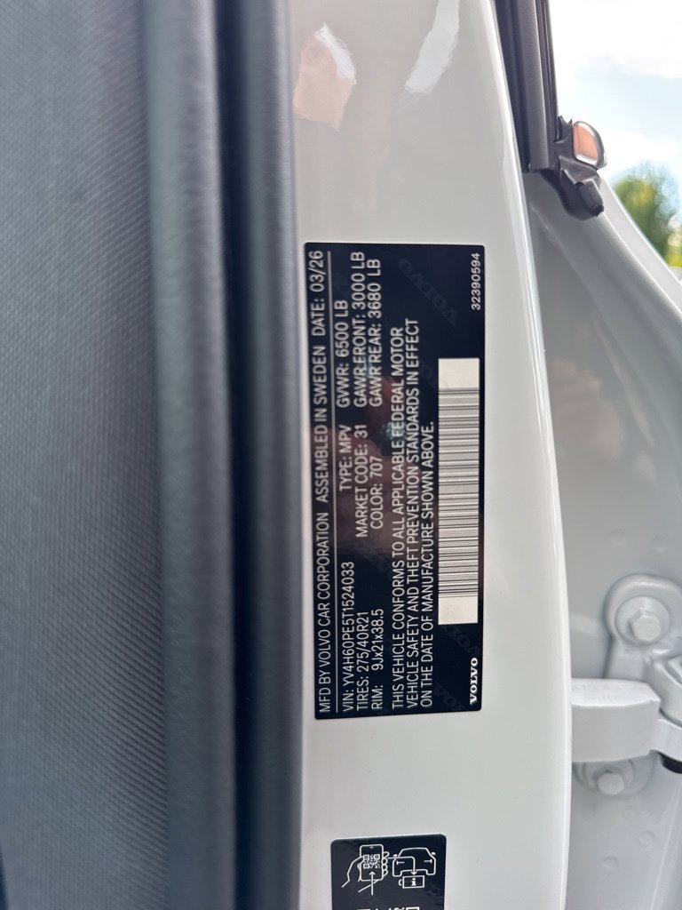 New 2026 Volvo XC90 T8 Plus w/ Protection Package AWD/4WD image 28