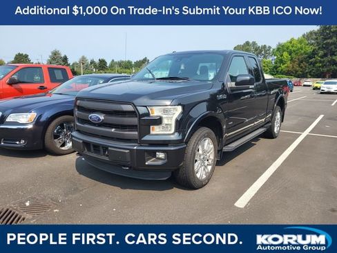Used 2015 Ford F150 Lariat w/ Equipment Group 502A Luxury AWD/4WD image 1
