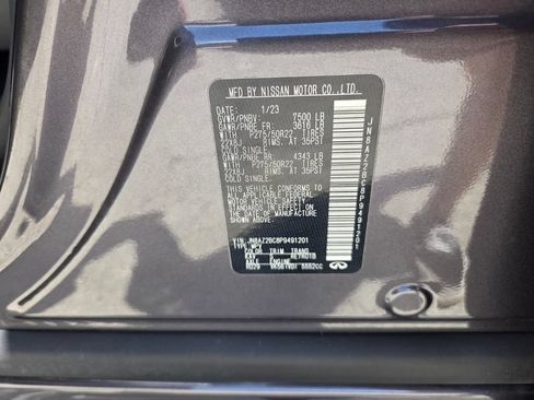 Used 2023 INFINITI QX80 Sensory w/ Cargo Package AWD/4WD image 23
