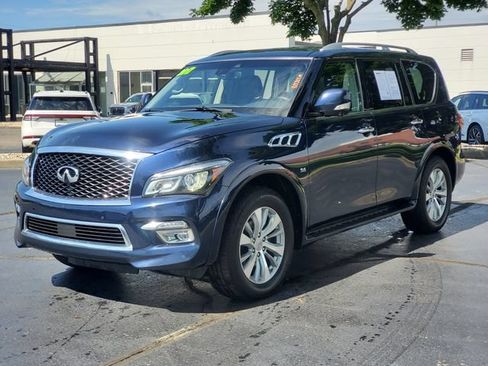 Used 2017 INFINITI QX80 4WD w/ Driver Assistance Package image 2