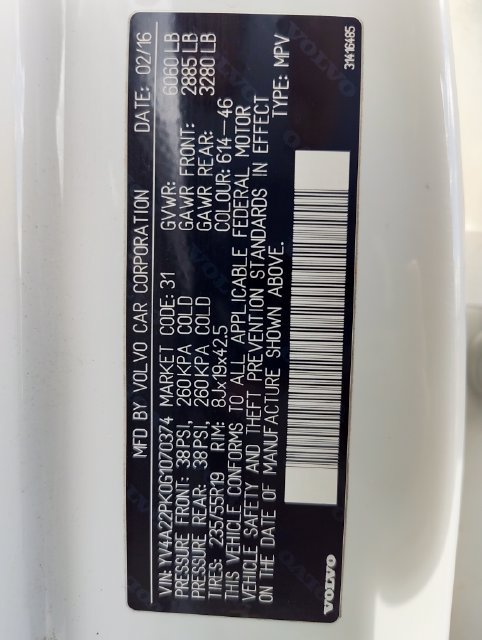 Used 2016 Volvo XC90 T6 Momentum w/ Momentum Plus Package AWD/4WD image 7