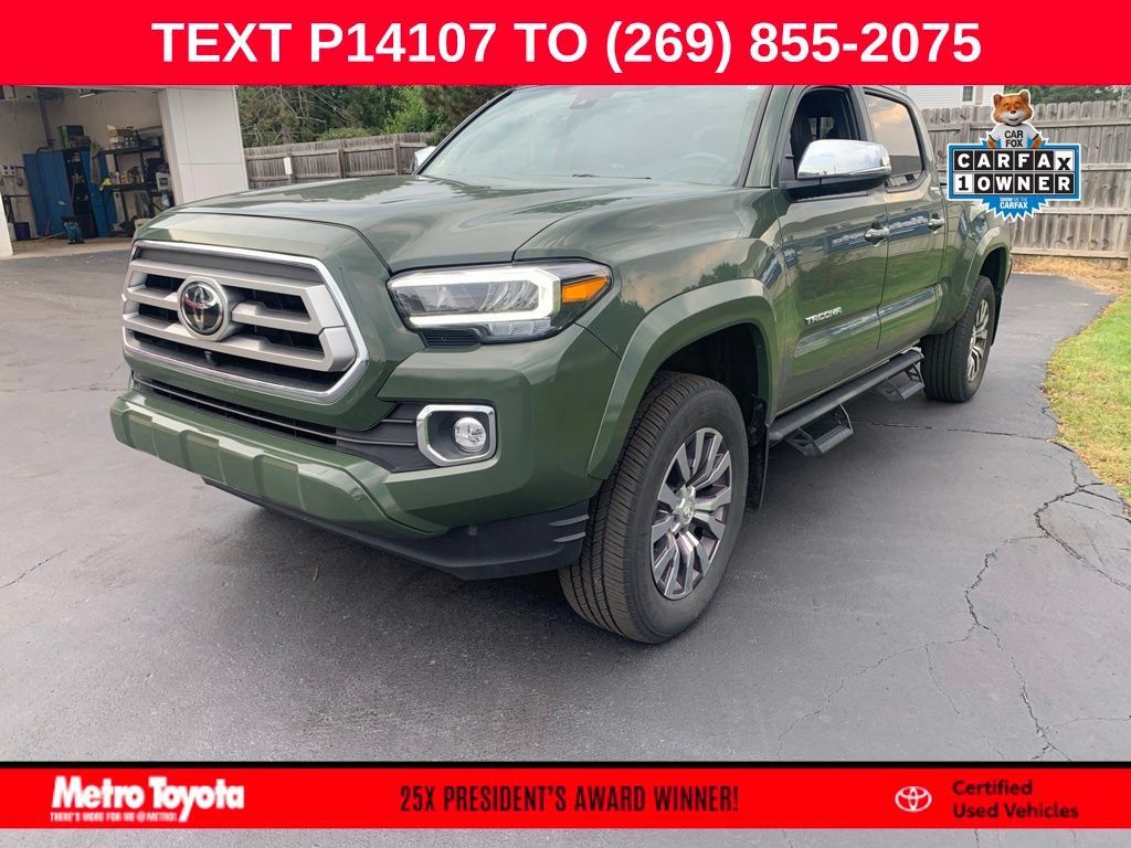 Certified 2021 Toyota Tacoma Limited AWD/4WD image 1