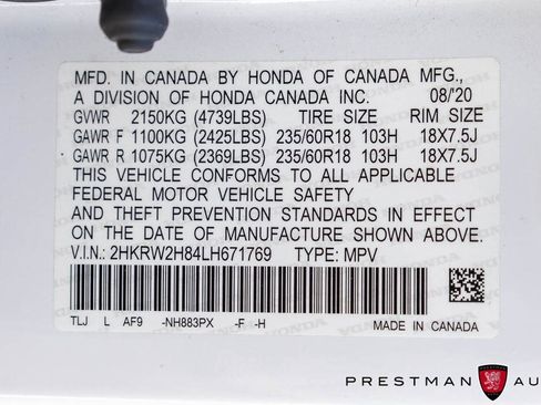 Used 2020 Honda CR-V EX-L image 43