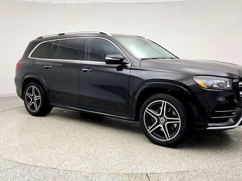 Used 2023 Mercedes-Benz GLS 450 4MATIC w/ AMG Line Exterior image 3