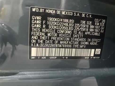 Used 2026 Honda HR-V EX-L image 42