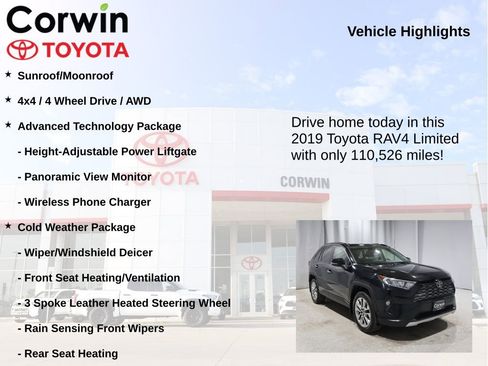 Used 2019 Toyota RAV4 Limited image 6
