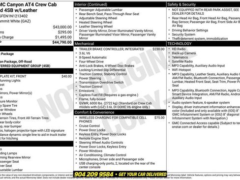 Used 2022 GMC Canyon AT4 AWD/4WD image 33