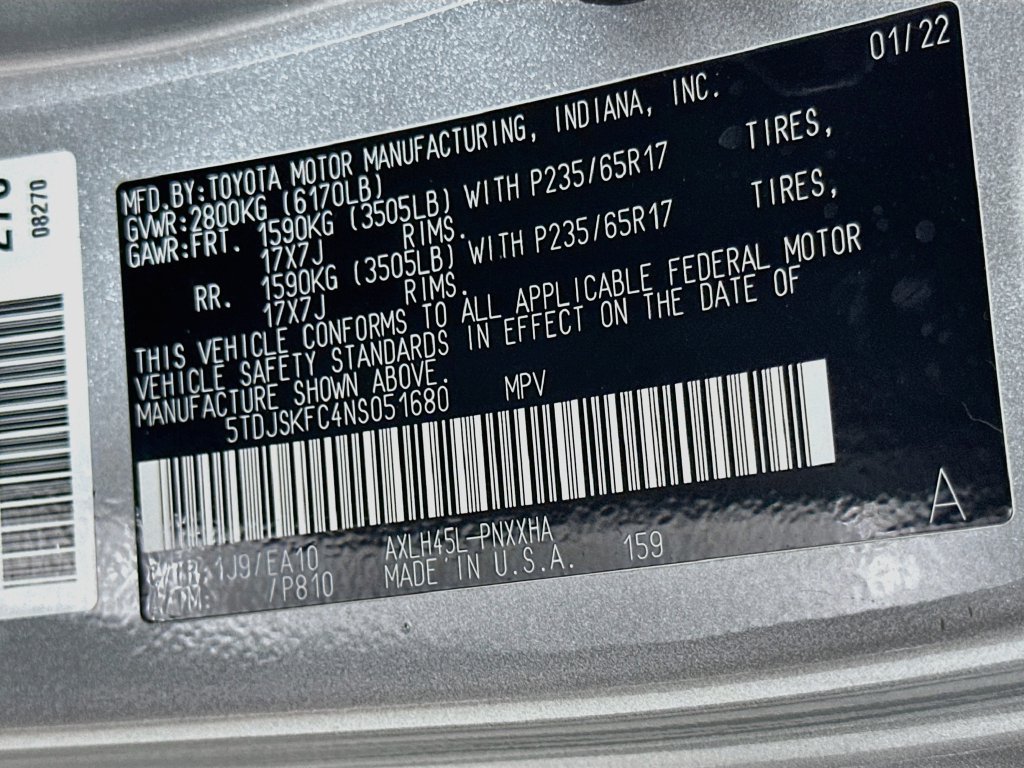 Certified 2022 Toyota Sienna XLE w/ XLE Plus Package AWD/4WD image 33