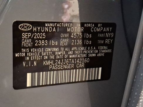 New 2026 Hyundai Sonata Blue image 10