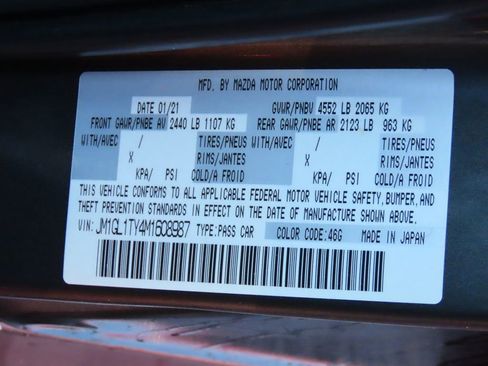 Used 2021 MAZDA MAZDA6 Grand Touring image 46