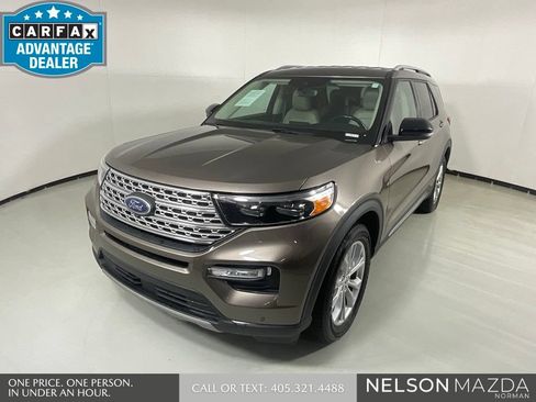 Used 2021 Ford Explorer Limited w/ Equipment Group 301A AWD/4WD image 1