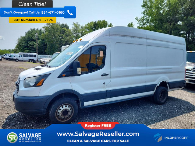 Used 2017 Ford Transit 350 148 High Roof Extended DRW RWD image 1