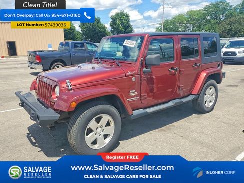 Used 2008 Jeep Wrangler Unlimited Sahara w/ Trailer Tow Group AWD/4WD image 1