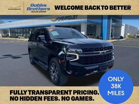 Certified 2022 Chevrolet Tahoe Z71 w/ Luxury Package AWD/4WD image 1