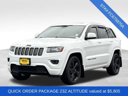 Used 2015 Jeep Grand Cherokee Altitude image 2