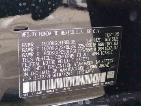 Used 2023 Honda HR-V LX image 34