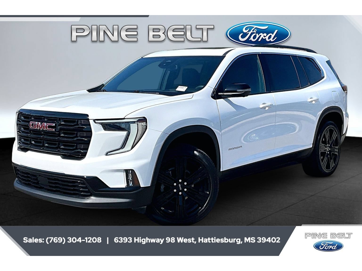 Used 2024 GMC Acadia Elevation w/ Black Edition FWD image 10