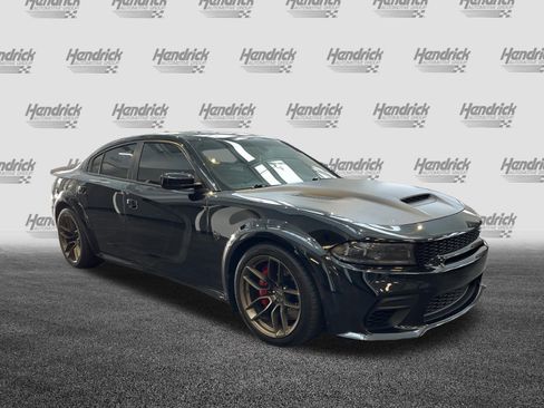 Used 2022 Dodge Charger SRT Hellcat w/ Carbon/Suede Interior Package RWD image 2