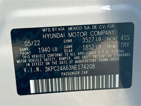 Used 2022 Hyundai Accent SE image 33