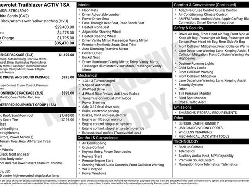 New 2026 Chevrolet TrailBlazer ACTIV w/ Convenience Package image 6