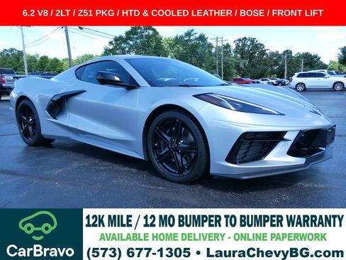 Used 2026 Chevrolet Corvette Stingray Preferred Cpe w/ Z51 Performance Package RWD image 1