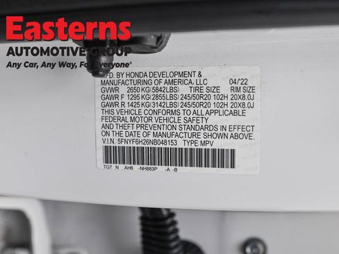 Used 2022 Honda Pilot Special Edition image 36
