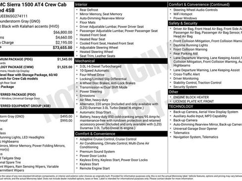 Used 2025 GMC Sierra 1500 AT4 w/ AT4 Premium Package AWD/4WD image 22