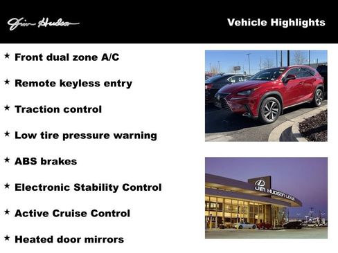 Used 2019 Lexus NX 300 FWD w/ Premium Package image 3