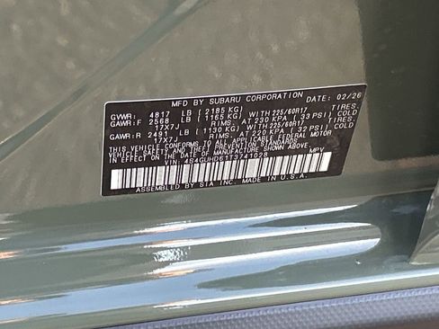 New 2026 Subaru Crosstrek 2.0i Premium image 27