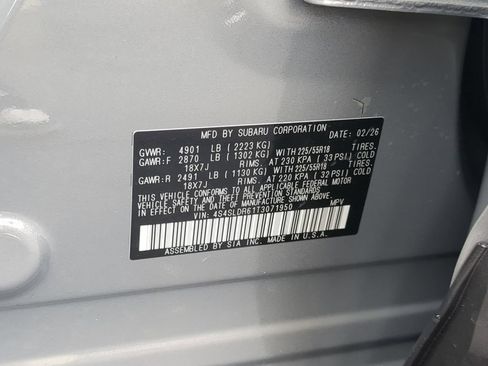 Used 2026 Subaru Forester Limited AWD/4WD image 36