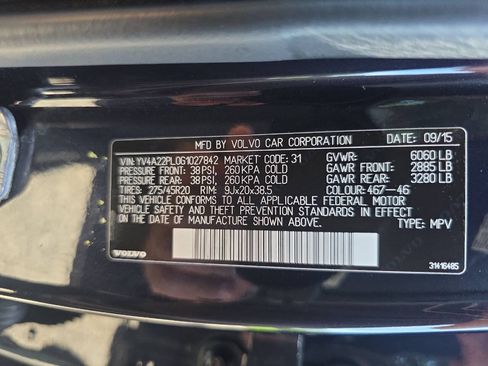 Used 2016 Volvo XC90 T6 Inscription w/ Convenience Package AWD/4WD image 37