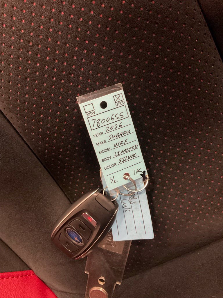 Certified 2026 Subaru WRX Limited AWD/4WD image 37