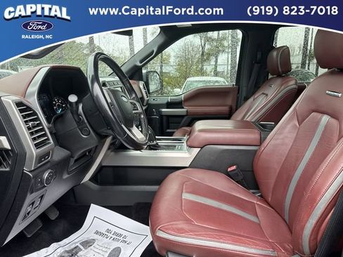 Used 2018 Ford F150 Platinum w/ Equipment Group 701A Luxury image 17