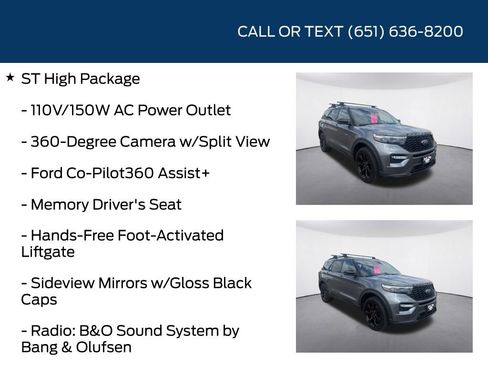 Used 2022 Ford Explorer ST w/ Equipment Group 401A AWD/4WD image 15