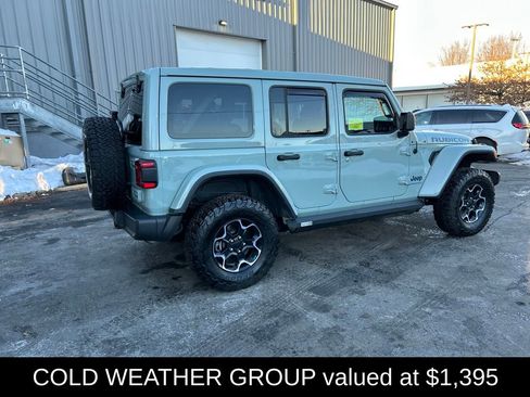 Used 2023 Jeep Wrangler Unlimited Rubicon 4xe w/ Cold Weather Group image 4