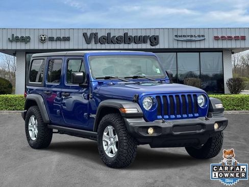 Used 2018 Jeep Wrangler Unlimited Sport S AWD/4WD image 1