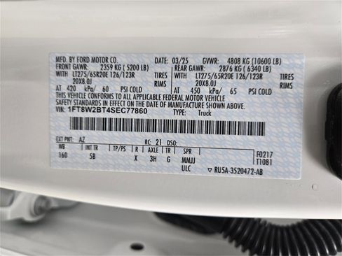 New 2025 Ford F250 Lariat w/ Lariat Ultimate Package image 19