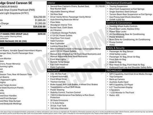 Used 2018 Dodge Grand Caravan SE w/ UConnect Hands-Free Group FWD image 2